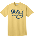 Gray Taxidermy Crewgear "Stuff It" T-Shirt, Yellow