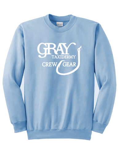 Gray Taxidermy Crew Gear Classic Sweatshirt
